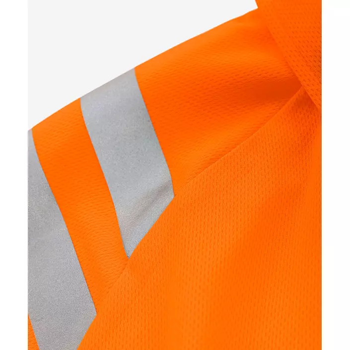 Fristads polo shirt 7861 GPST, Hi-vis Orange, large image number 4