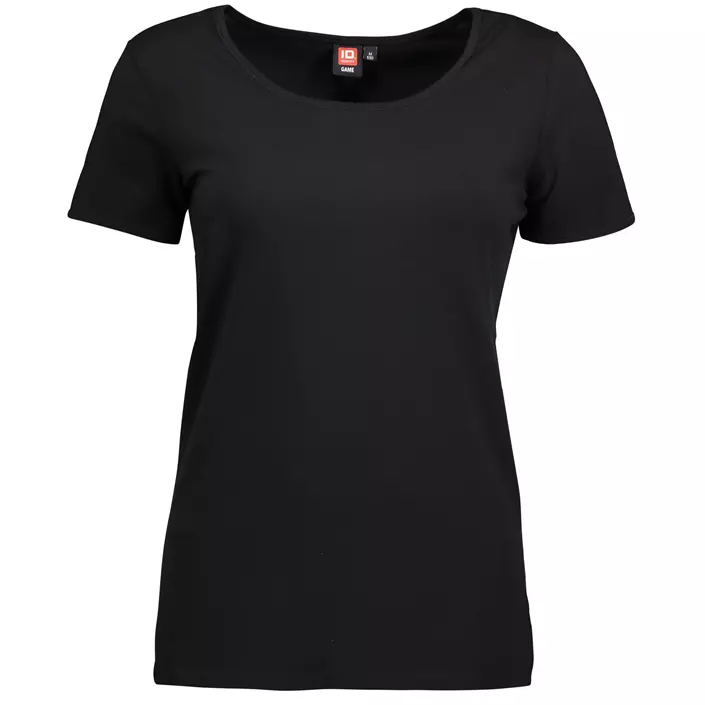 ID Stretch women's T-shirt, Black, large image number 0