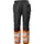 Helly Hansen UC-ME craftsman trousers, Hi-vis Orange/Ebony, Hi-vis Orange/Ebony, swatch