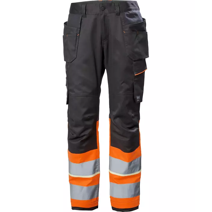 Helly Hansen UC-ME craftsman trousers, Hi-vis Orange/Ebony, large image number 0