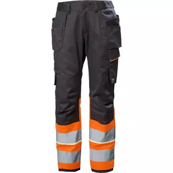 Helly Hansen UC-ME craftsman trousers, Hi-vis Orange/Ebony