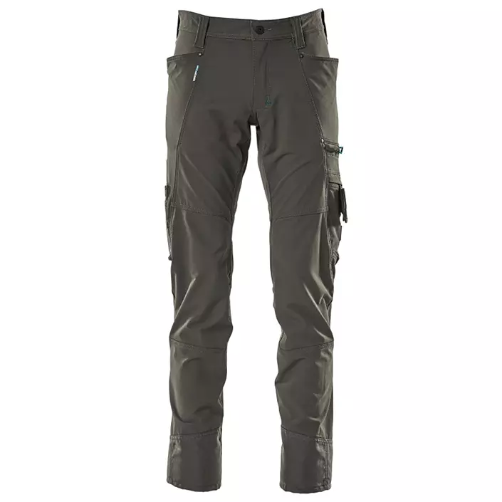 Mascot Advanced service trousers full stretch, Dark Anthracite, large image number 0