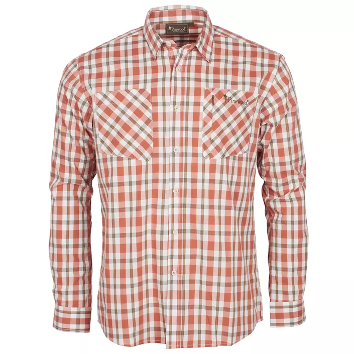 Pinewood Glenn skjorte, Terracotta/Brun, large image number 0