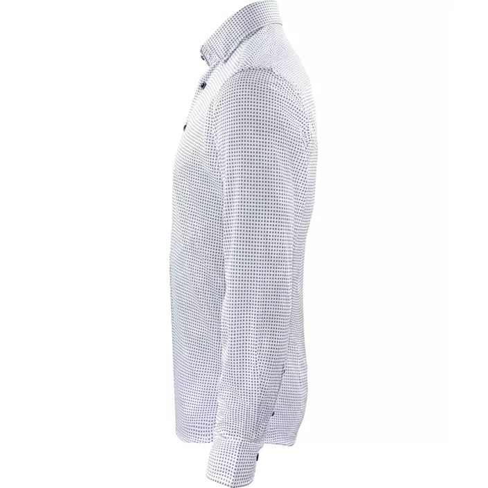 J. Harvest & Frost Piqué Indigo Bow 131 slim fit shirt, Sky Blue Print, large image number 2