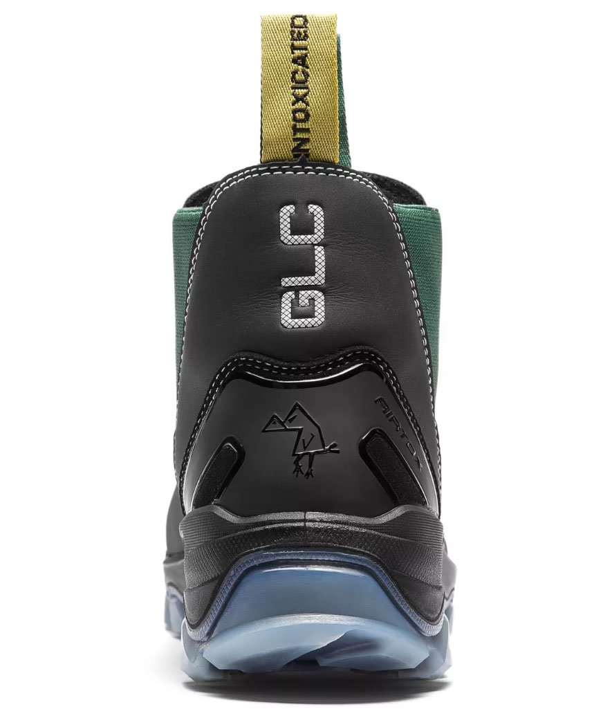 Airtox GLC safety boots S3, Black/Green, large image number 4