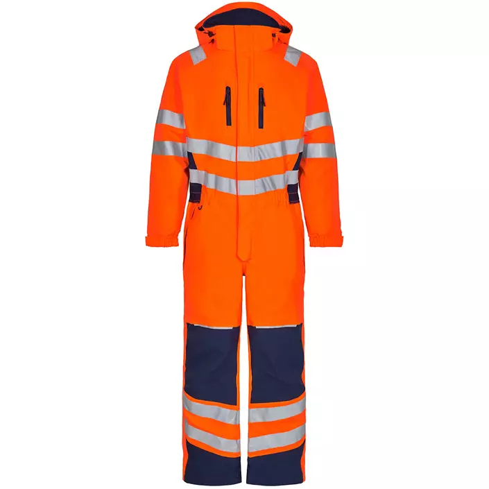 Engel Safety vinterkjeledress, Orange/Blue Ink, large image number 0