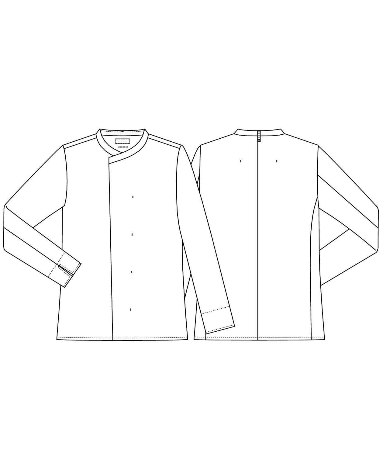 Kentaur  chefs-/server jacket, White, large image number 4