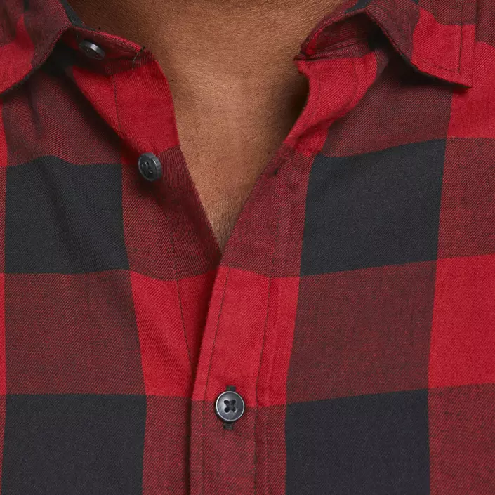 Jack & Jones JJEGINGHAM Plus Size Twill skjorte, Brick Red, large image number 3