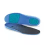 Shoes For Crews Comfort gel indlægssåler, Sort/Blå Shoes For Crews Comfort gel indlægssåler, Sort/Blå