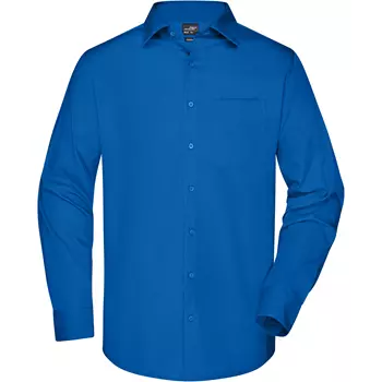 James & Nicholson modern fit  shirt, Royal Blue