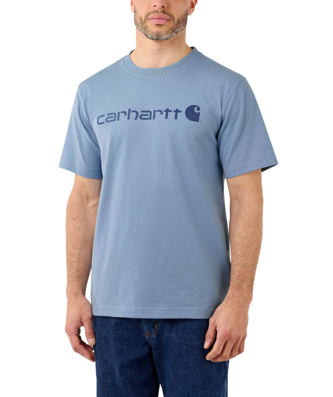 Carhartt Dearborn T-Shirt, Alpine Blue Heather, large image number 1