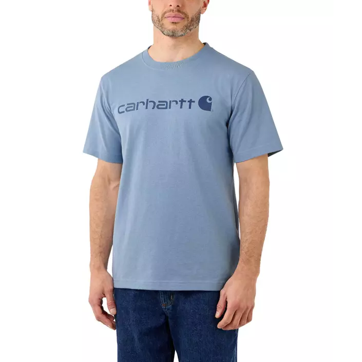 Carhartt Emea Core T-skjorte, Alpine Blue Heather, large image number 1