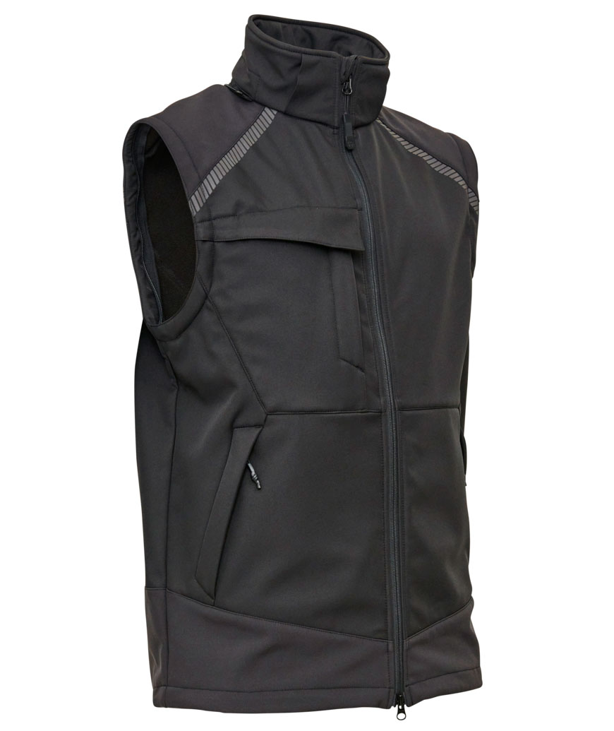 ELKA Working Xtreme 2-in-1 softshell jacket, Black, large image number 2