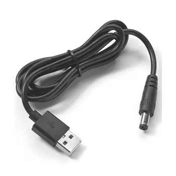 Hellberg USB charger cable for earmuffs, Black