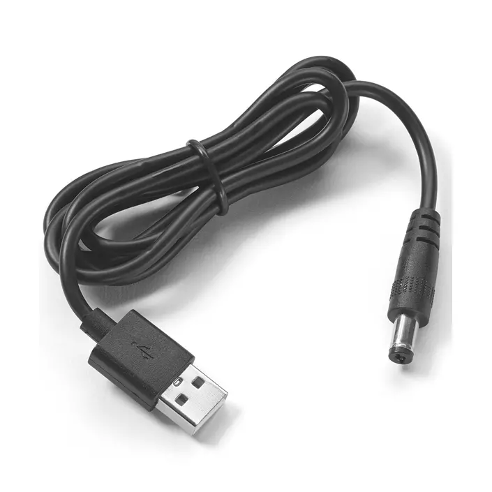Hellberg USB-laddarkabel för hörselkåpa, Svart, Svart, large image number 0