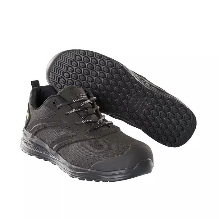 Mascot Carbon safety shoes S1P, Black, large image number 0