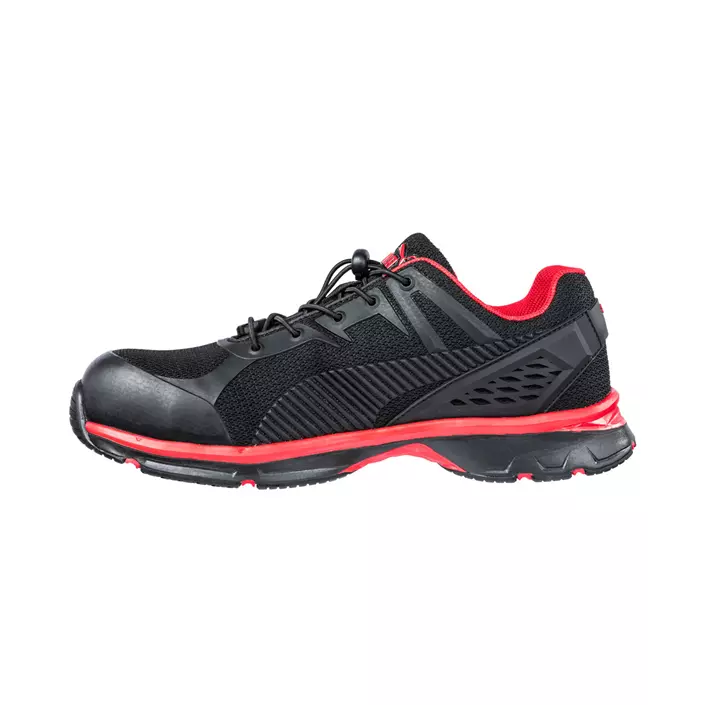 Puma Fuse Motion Red Low 2.0 safety shoes S1P, Black/Red, large image number 2