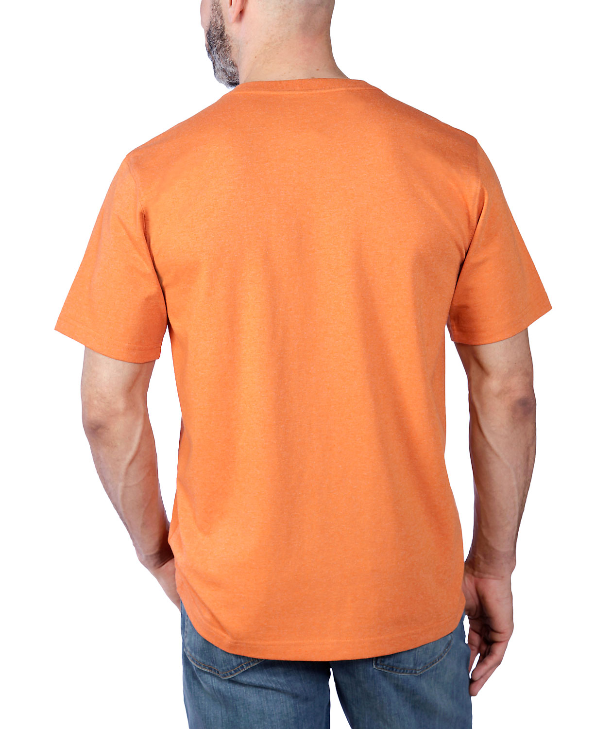 Carhartt Dearborn T-Shirt, Marmalade Heather, large image number 3