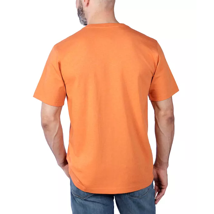 Carhartt Emea Core T-shirt, Marmalade Heather, large image number 3