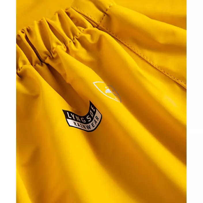 Lyngsøe PU rain trousers, Yellow, large image number 1