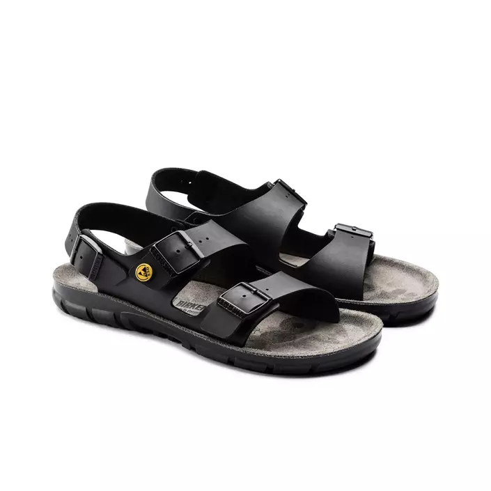 Birkenstock Kano ESD Regular Fit sandals, Black, large image number 4
