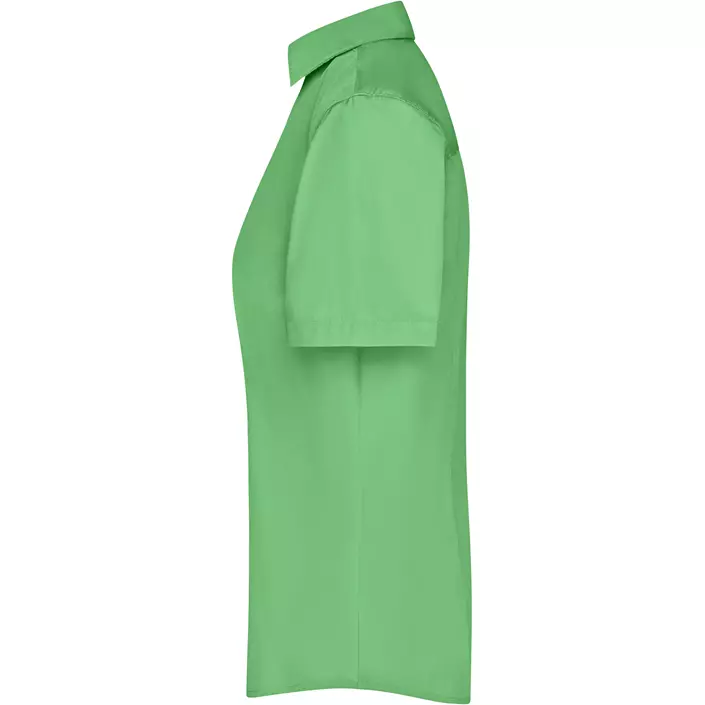 James & Nicholson kurzärmeliges Modern fit Damenhemd, Lime Grün, large image number 3