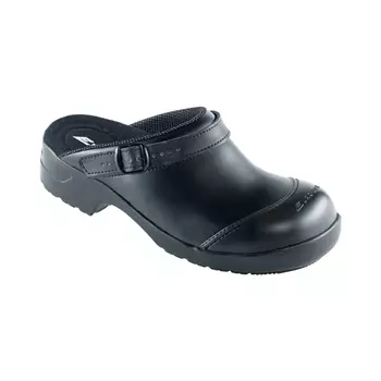 Euro-Dan Flex safety clogs with heel strap SB, Black