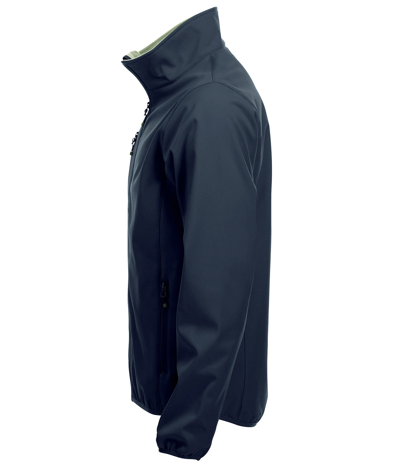 Clique Basic softshelljacka, M&ouml;rk marinbl&aring;, large image number 2