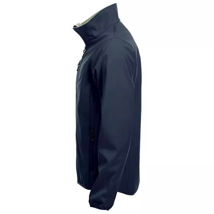 Clique Basic softshell jacket, Dark navy, large image number 1