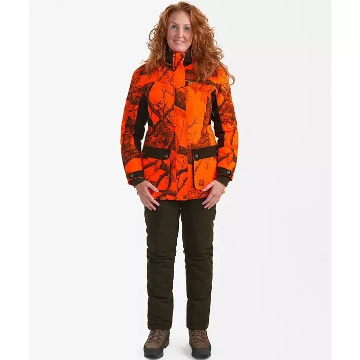 Deerhunter Eagle camo vinterjacka dam, Realtree Edge Orange, large image number 6