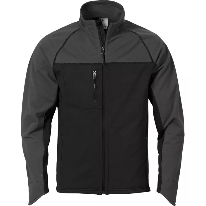 Fristads Acode fleece jacket, Black, large image number 0