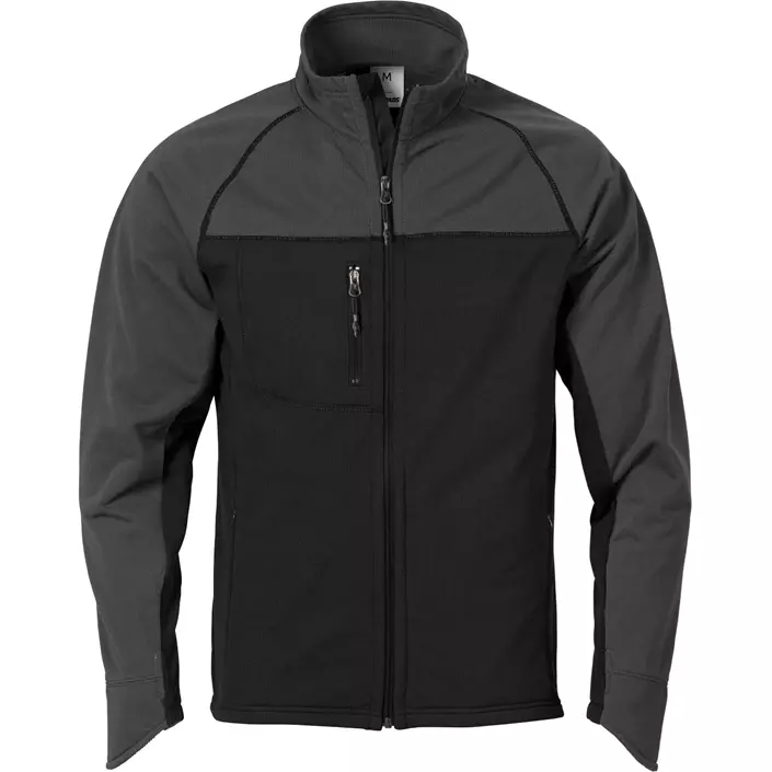 Fristads Acode fleece jacket, Black, large image number 0