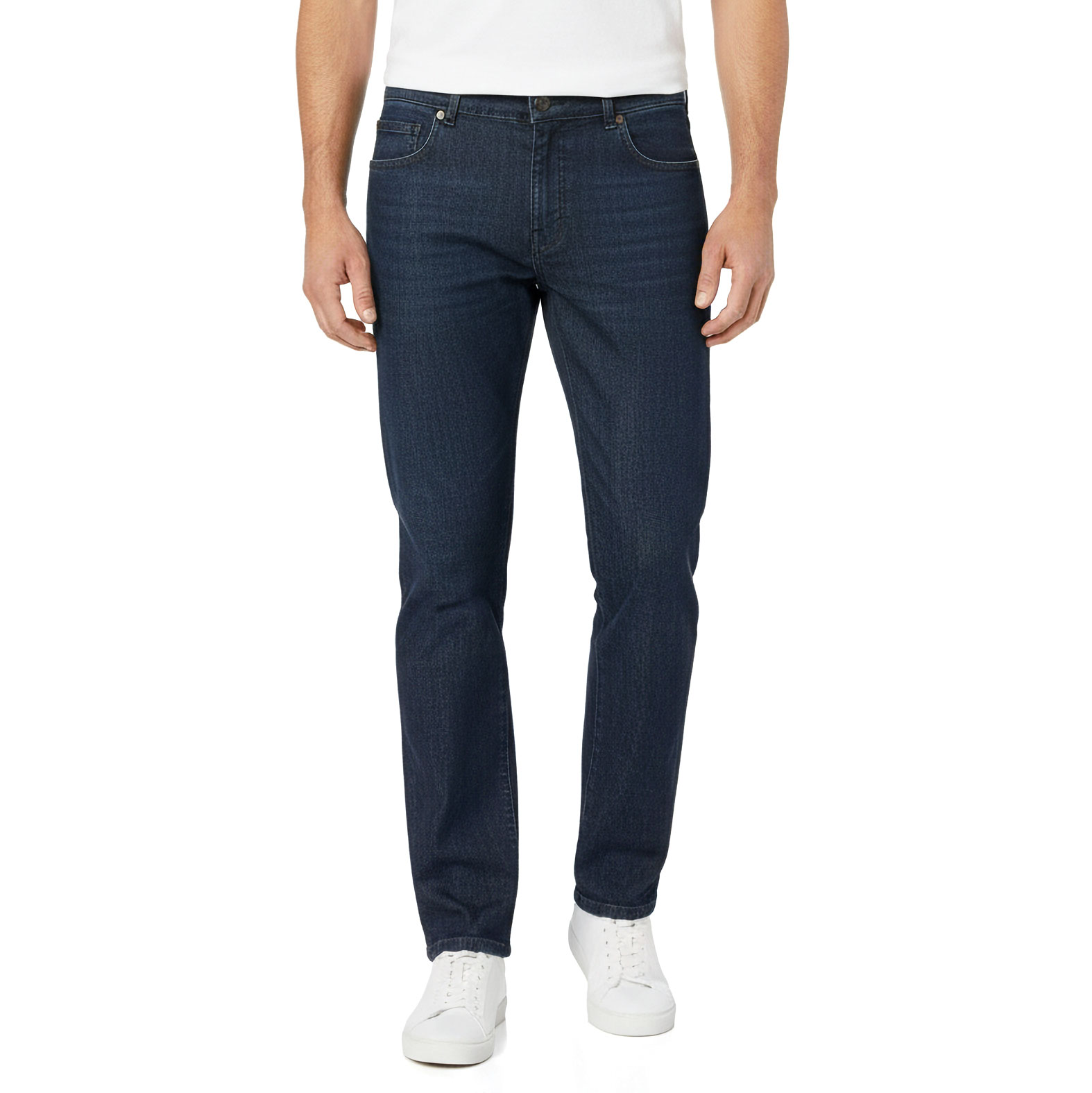 Westborn W5 regular fit jeans, Dark Denim Blue, large image number 2