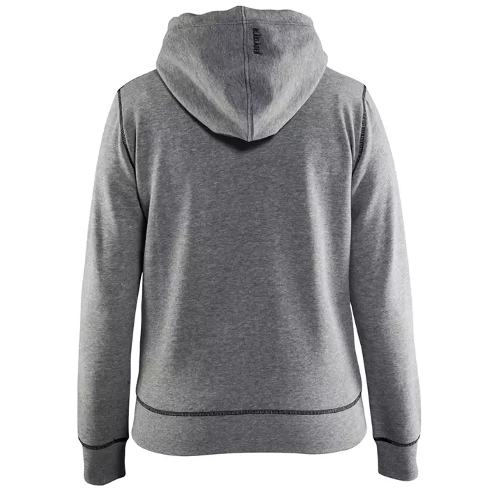 Blåkläder huvtröja/ hoodie dam, Grå Melange, large image number 2