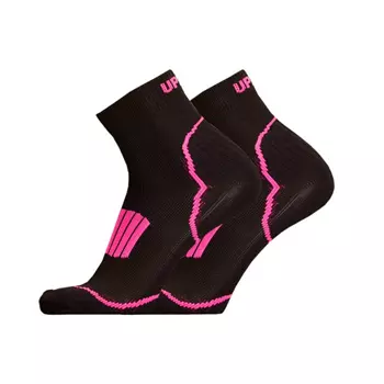 UphillSport Front running socks, Black/Pink