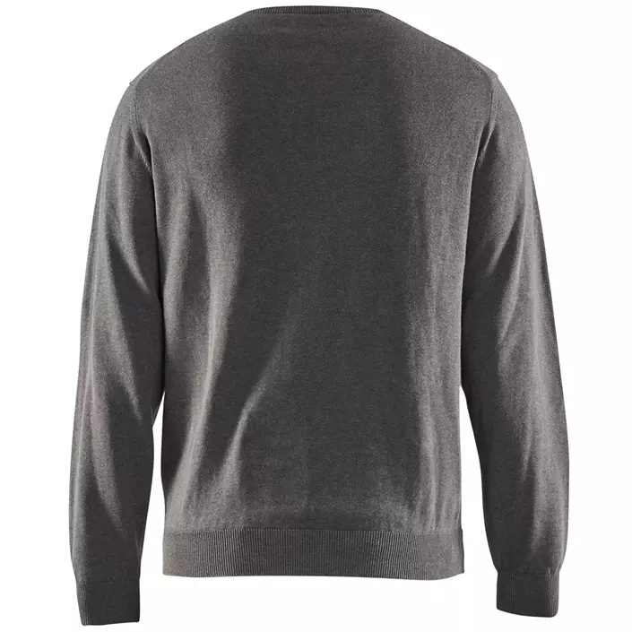 Blåkläder knitted pullover, Black Melange, large image number 1