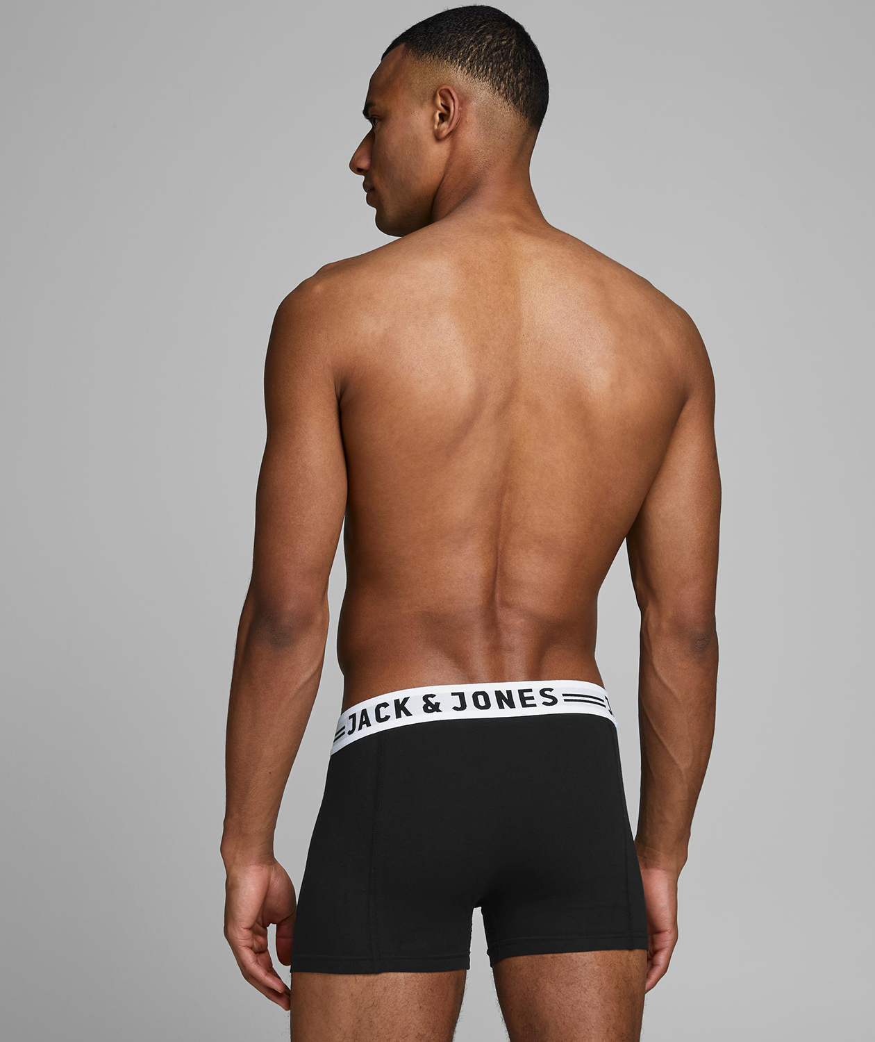 Jack & Jones Sense 3-pack boxershorts, Black/White, large image number 2
