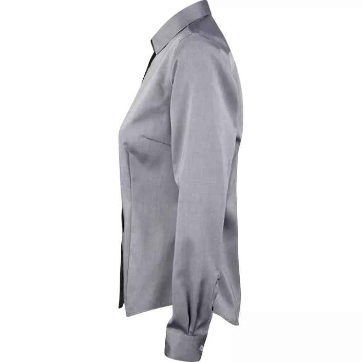 J. Harvest & Frost Twill Red Bow 122 lady fit skjorte, Grå, large image number 4