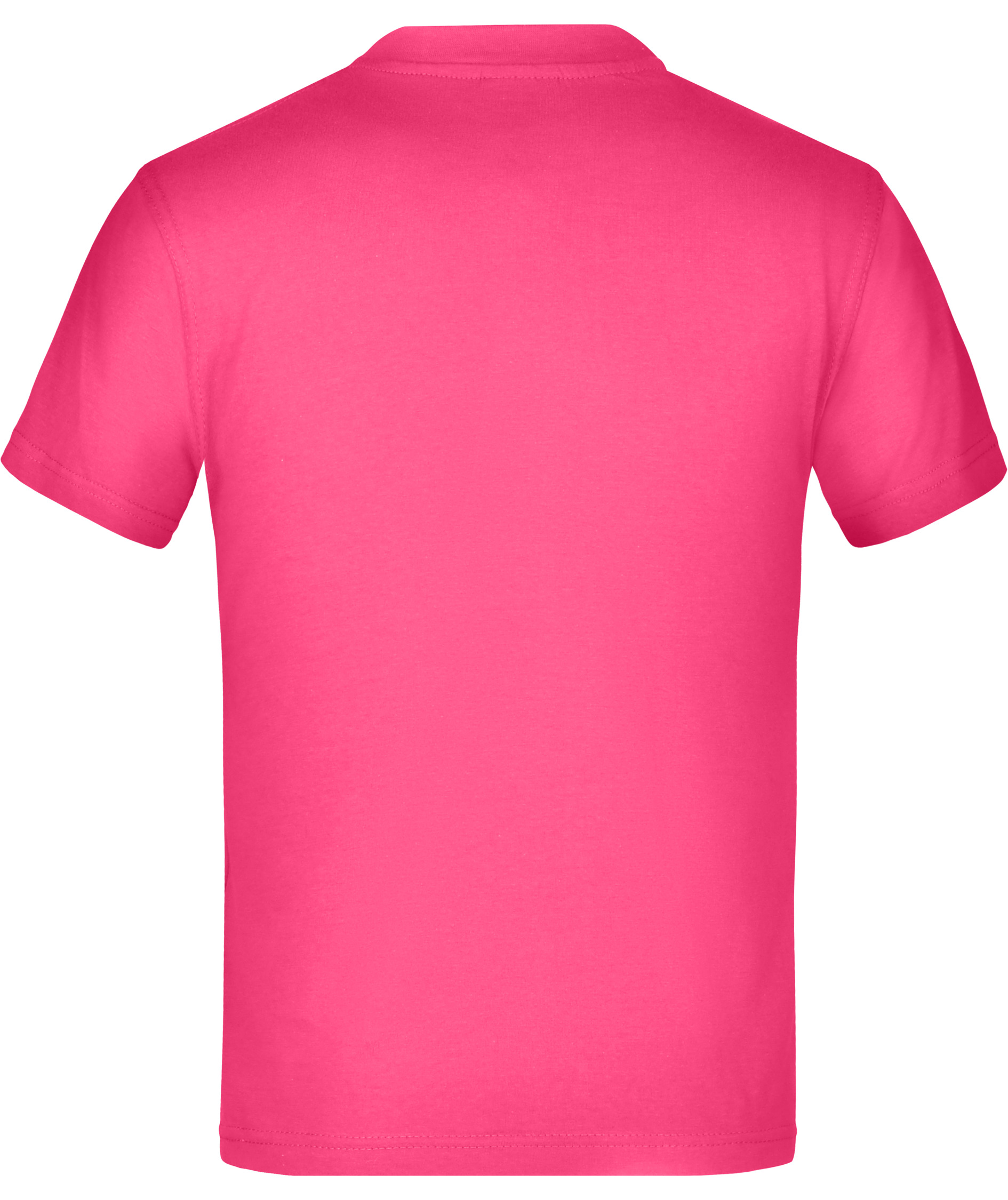 James & Nicholson Junior Basic-T T-shirt for barn, Rosa, large image number 1