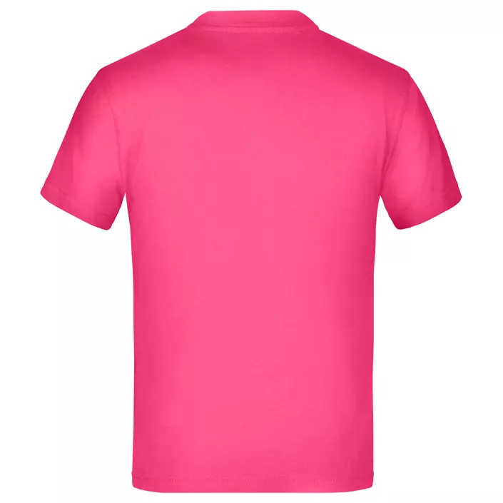 James & Nicholson Junior Basic-T T-shirt for barn, Rosa, large image number 1
