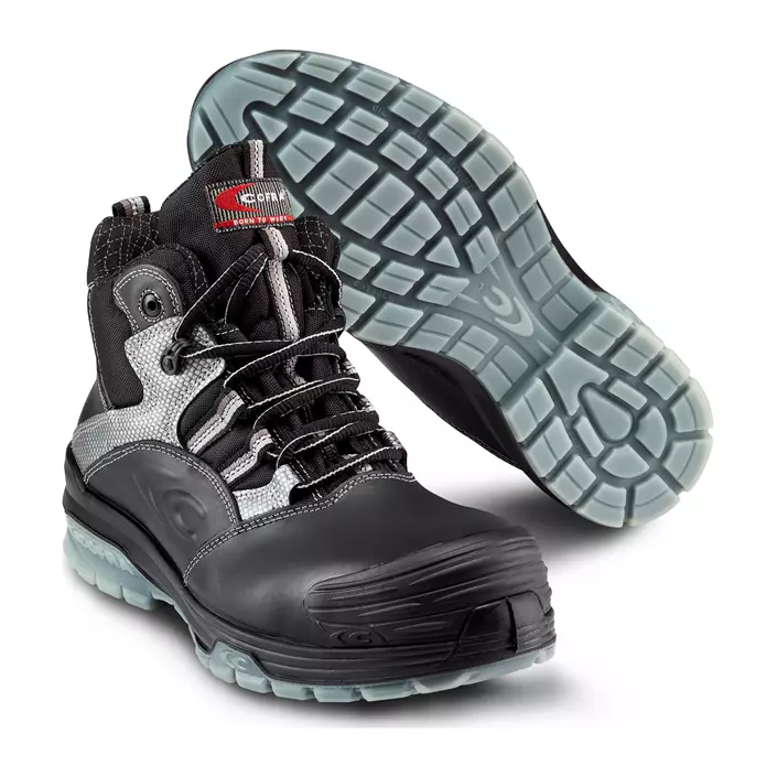 Cofra Modigliani skyddskängor S3S, Svart, large image number 0