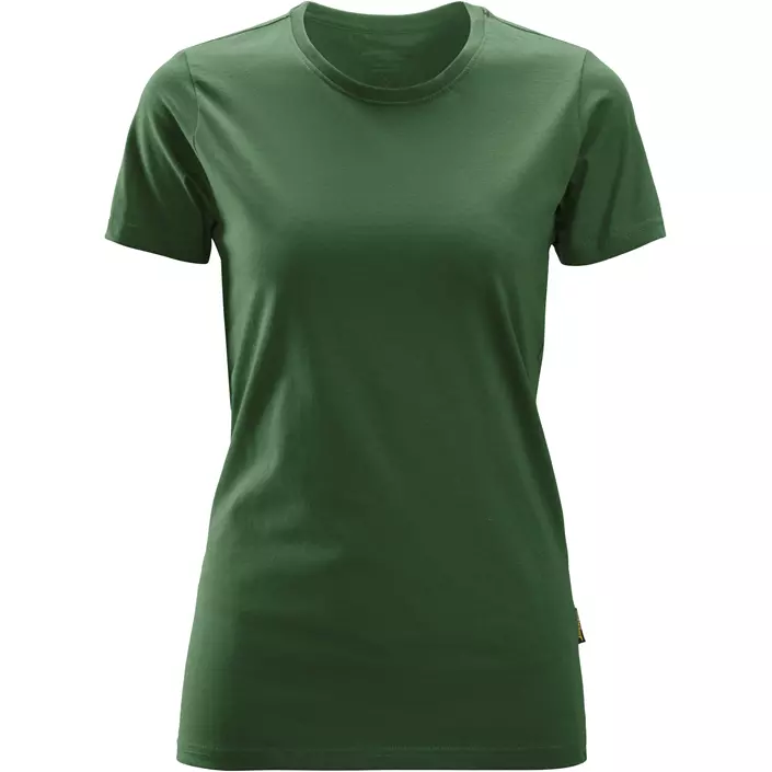 Snickers T-shirt 2516 dam, Forest green, large image number 0