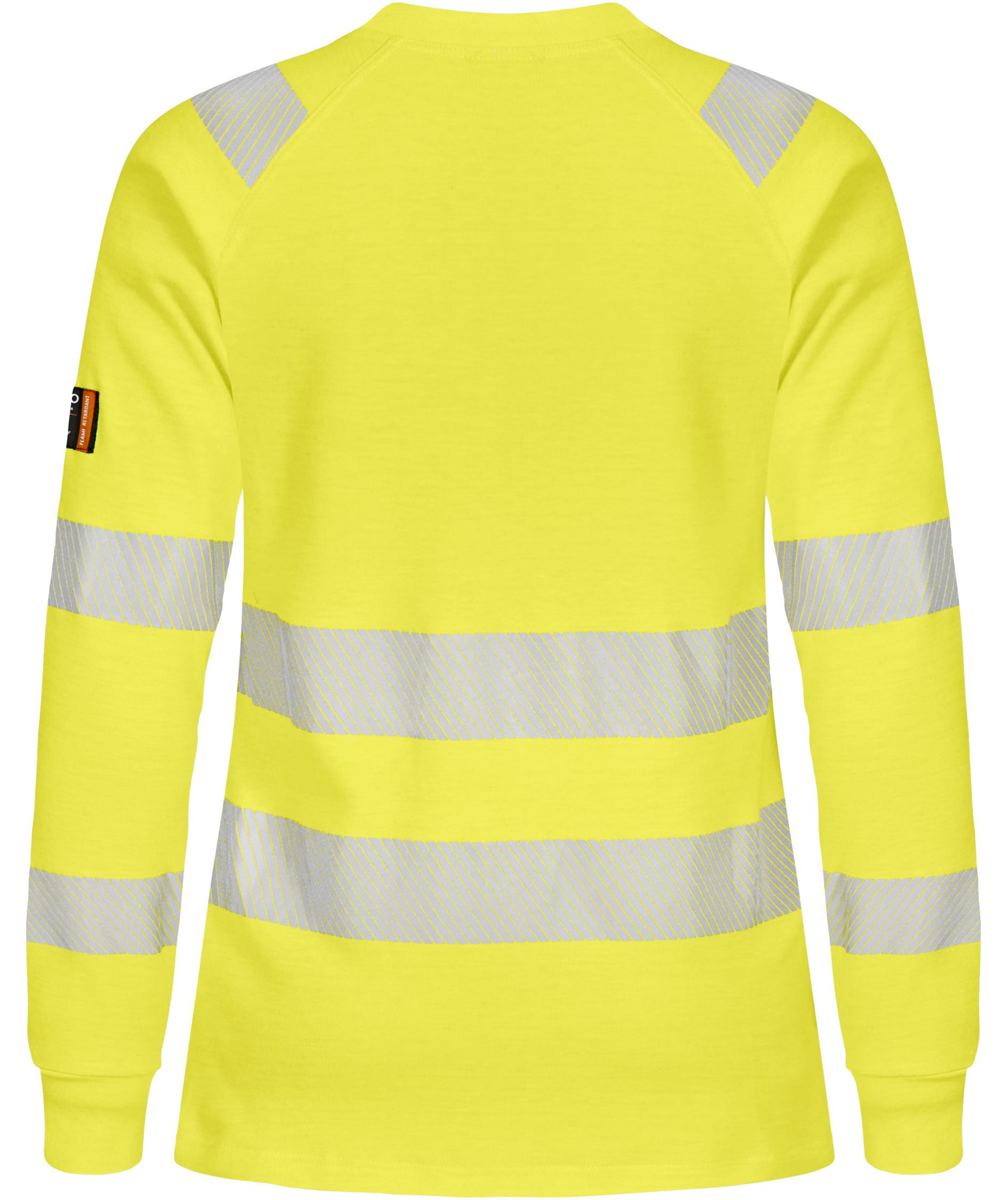 Tranemo FR lang&aelig;rmet dame T-shirt, Hi-Vis&nbsp;Gul