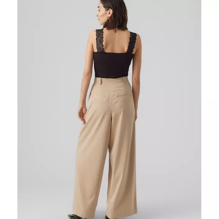 Vero Moda VMROSA linne dam, Black, large image number 3