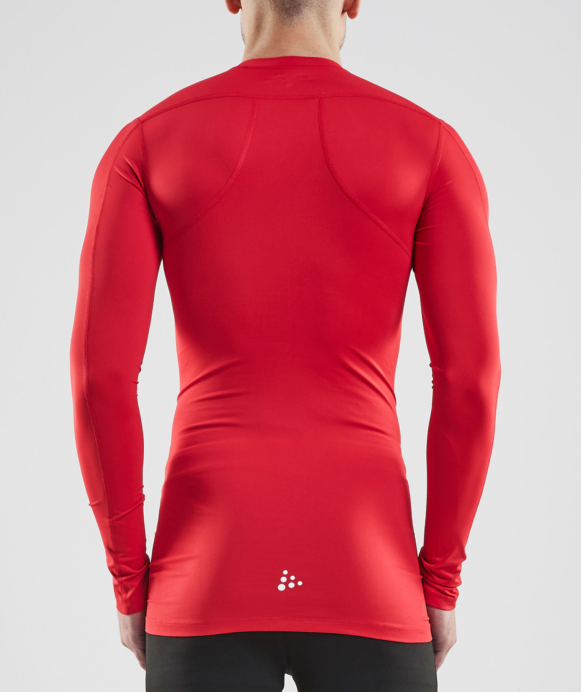 Craft Pro Control Compression long-sleeved T-shirt, Bright red, large image number 2