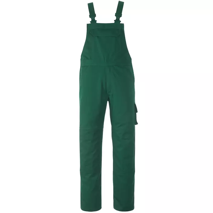 Mascot Industry Newark work bib and brace trousers, Green, large image number 0