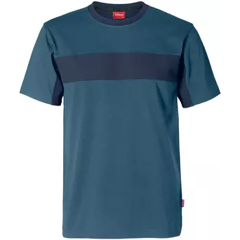 Kansas Evolve Industry T-skjorte, Stålblå/Mørk Marine