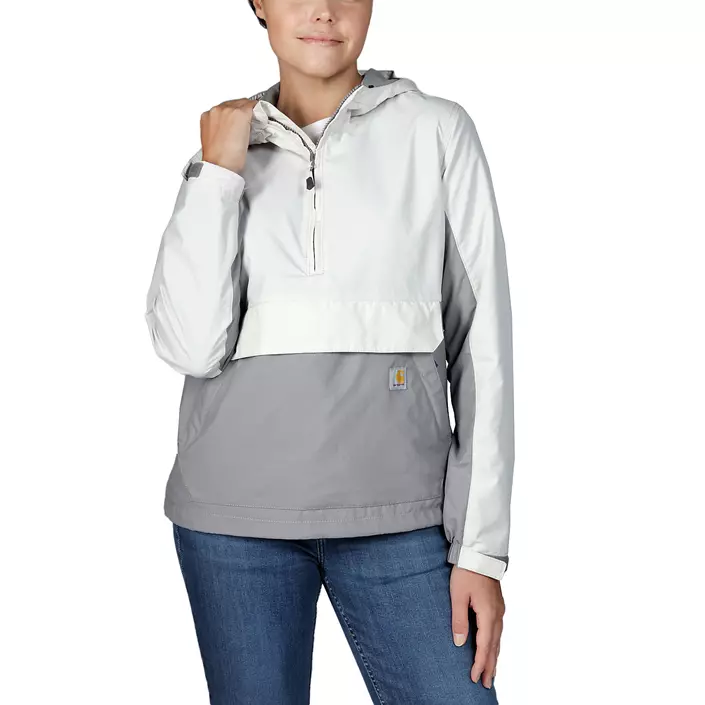 Carhartt Lightweight dame anorak, Malt Asphalt, large image number 1