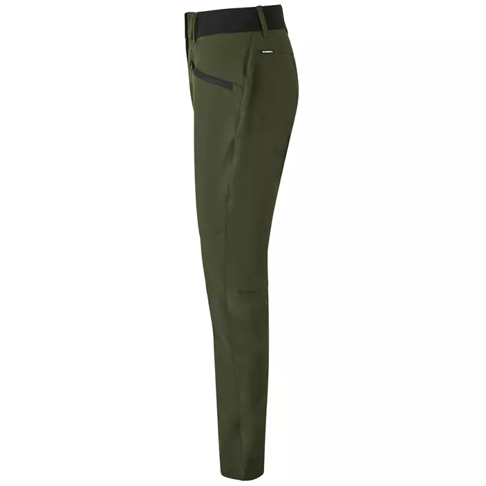 ID CORE women's stretch bukser, Olive Green, large image number 3