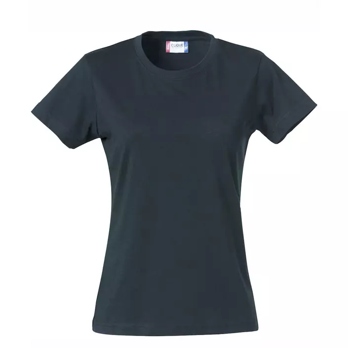 Clique Basic dame T-skjorte, Dark navy, large image number 0